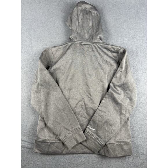 Under Armour Realtree Storm Hoodie Womens Size Large Gray/Pink Camo Hunting - Picture 5 of 6